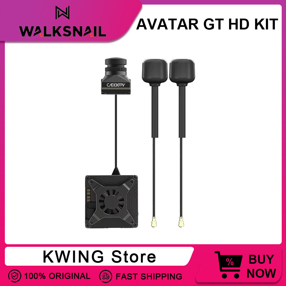 Walksnail 아바타 GT HD 키트 2W VTX  - Drone Racing Vtx 리뷰 및 가격