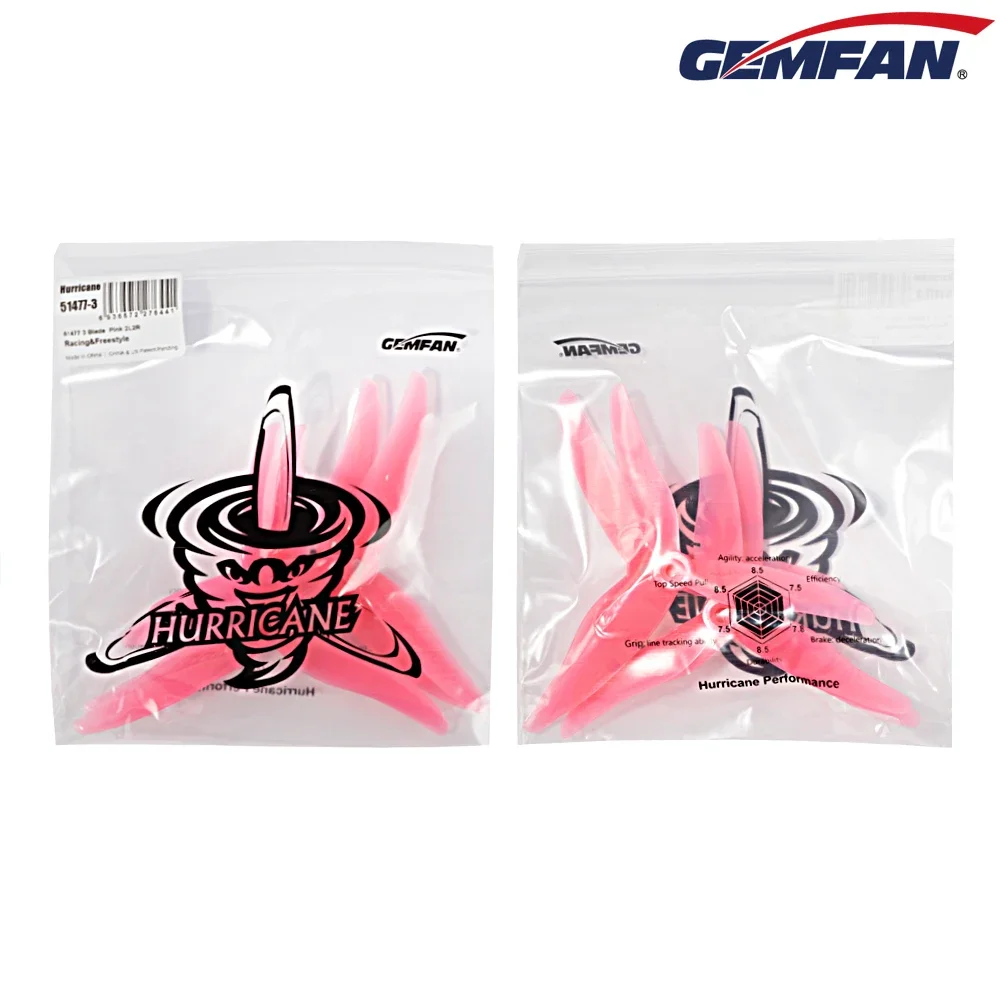10쌍 (10CW + 10CCW) Gemfan JB 허 - Drone Racing Propeller 리뷰 및 가격