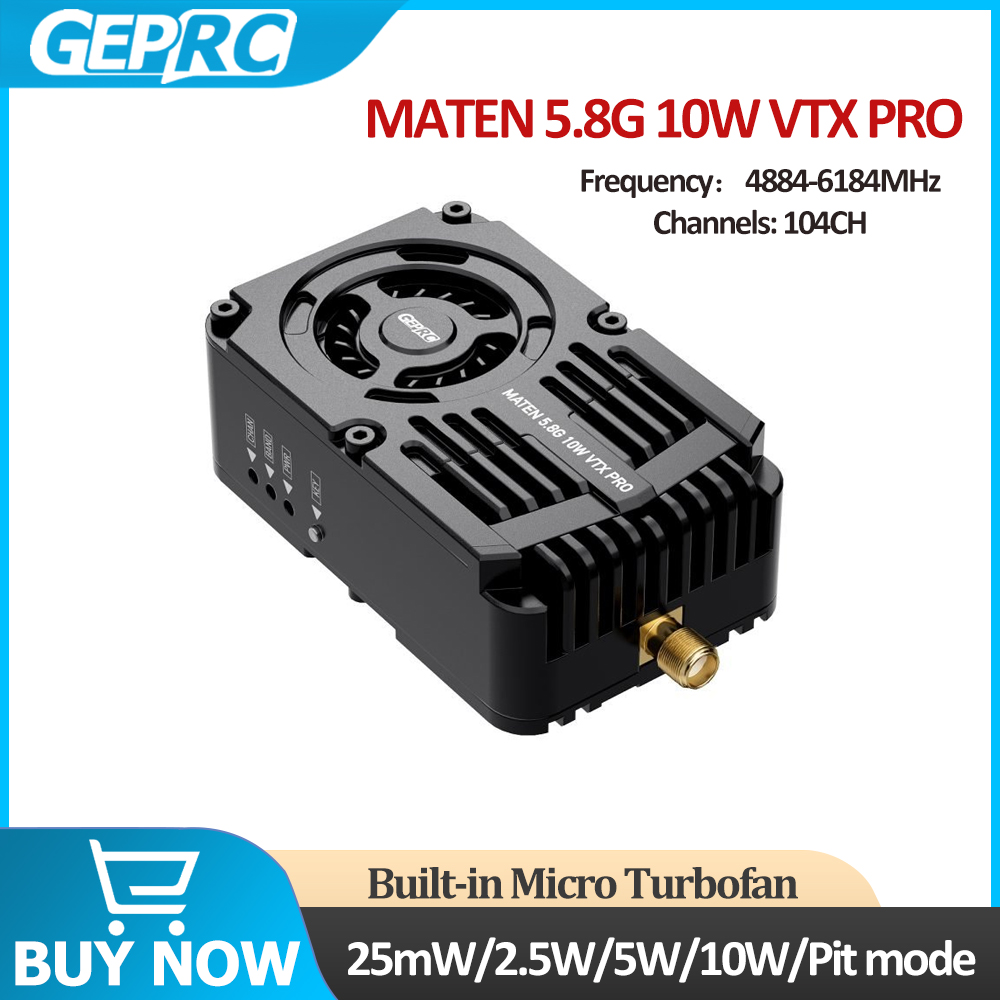 GEPRC MATEN 5.8G 10W VTX PRO 1 - Drone Racing Transmitter 리뷰 및 가격