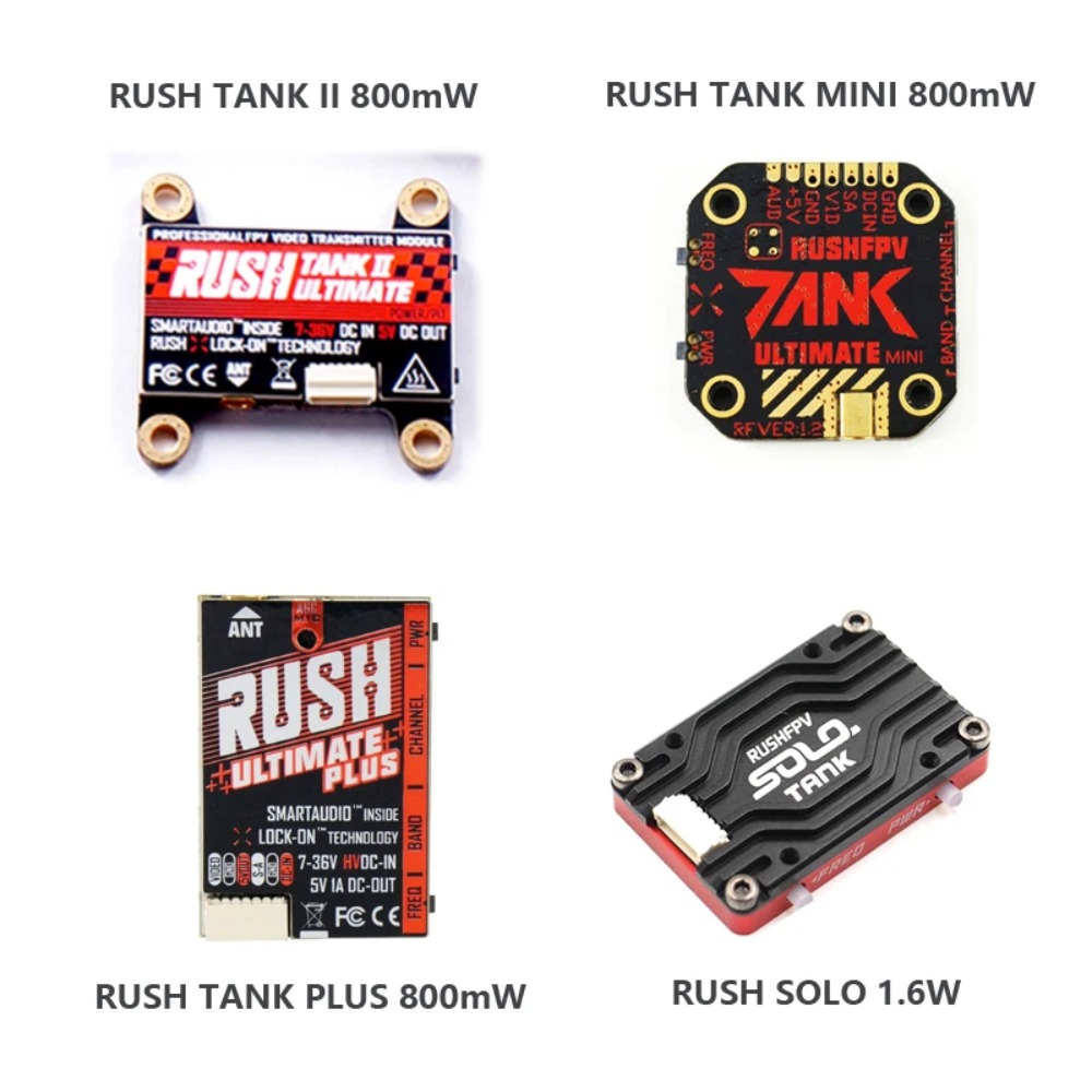RUSH TANK Ultimate II/Mini/PLU - Drone Racing Transmitter 리뷰 및 가격