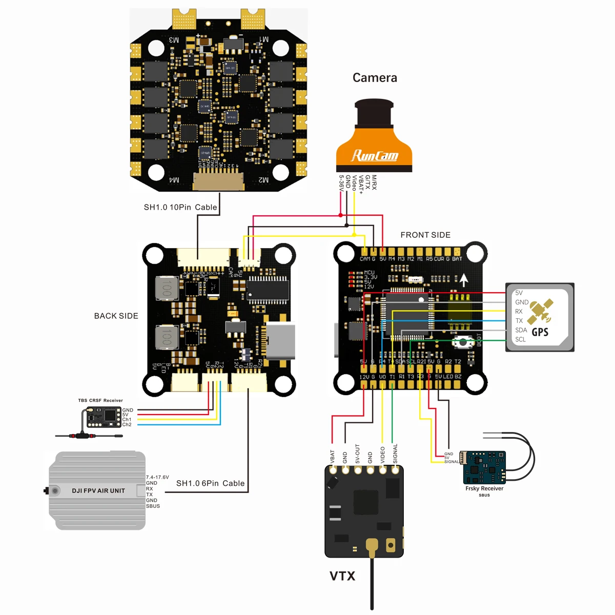 F4 F405 F7 F722 비행 컨트롤러 FC 60A - Betaflight Fc F7 리뷰 및 가격